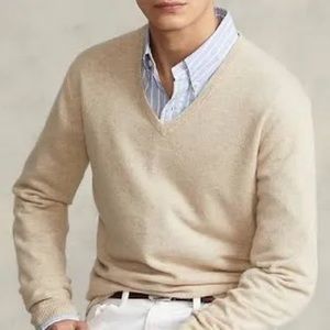 Men’s J. Crew Cashmere V Neck Sweater